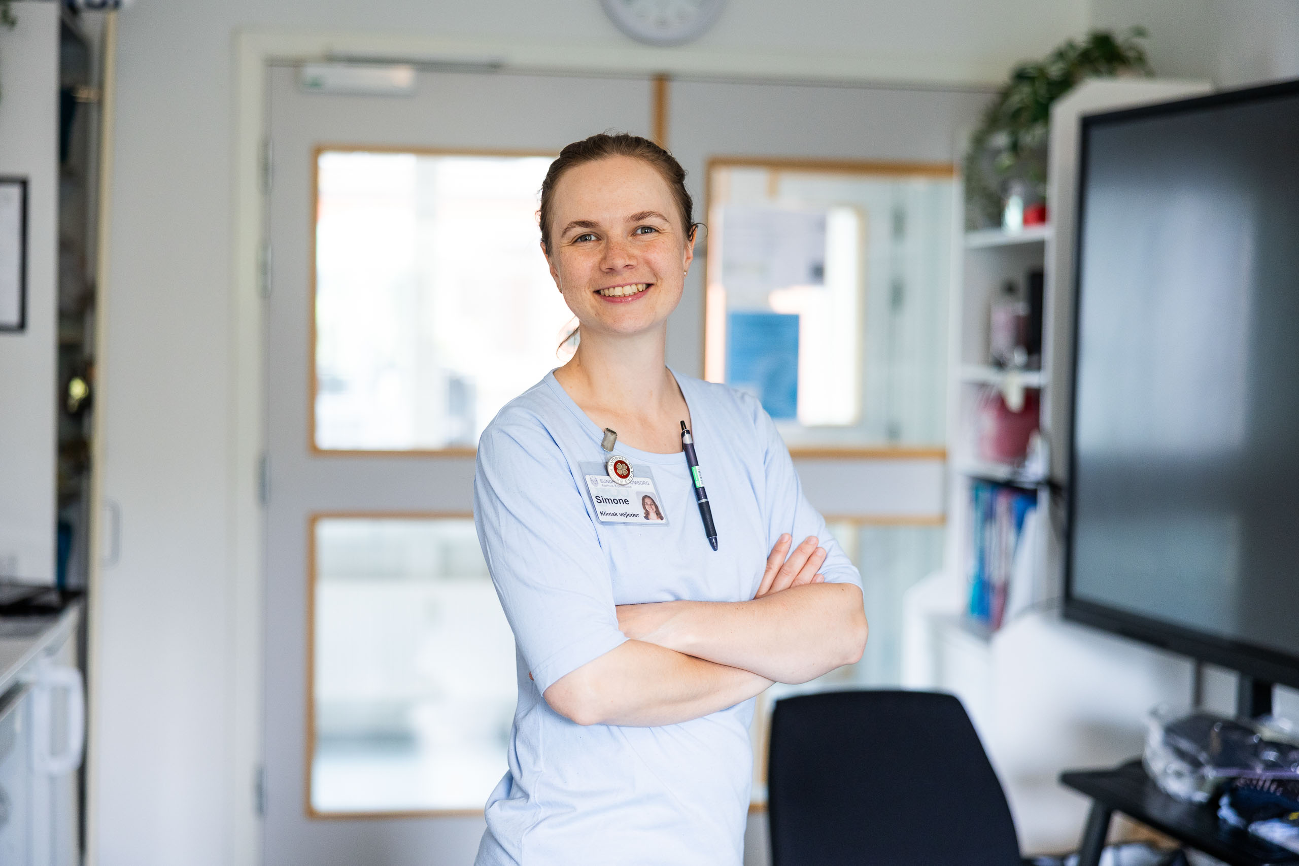 Portræt af Simone, klinisk vejleder